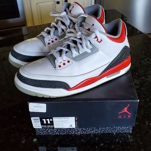 Air Jordan 3 Retro Fire Red 2013